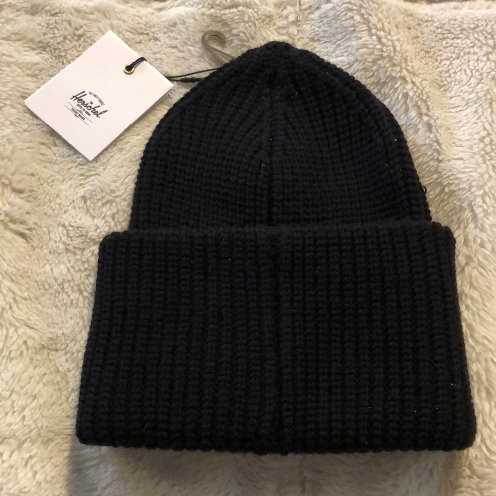 HERSCHEL JUNEAU ACRYLIC HAT BLACK - Picture 3 of 6